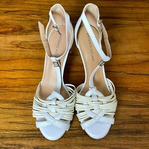 antonio melani strappy heels size 7.5